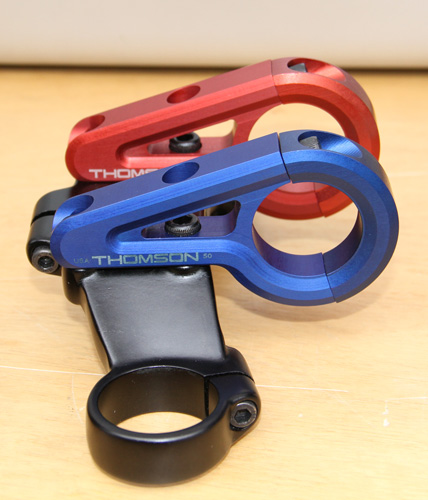 , 2012 Thomson Direct Mount Stem, X2, blue, red, and white color option